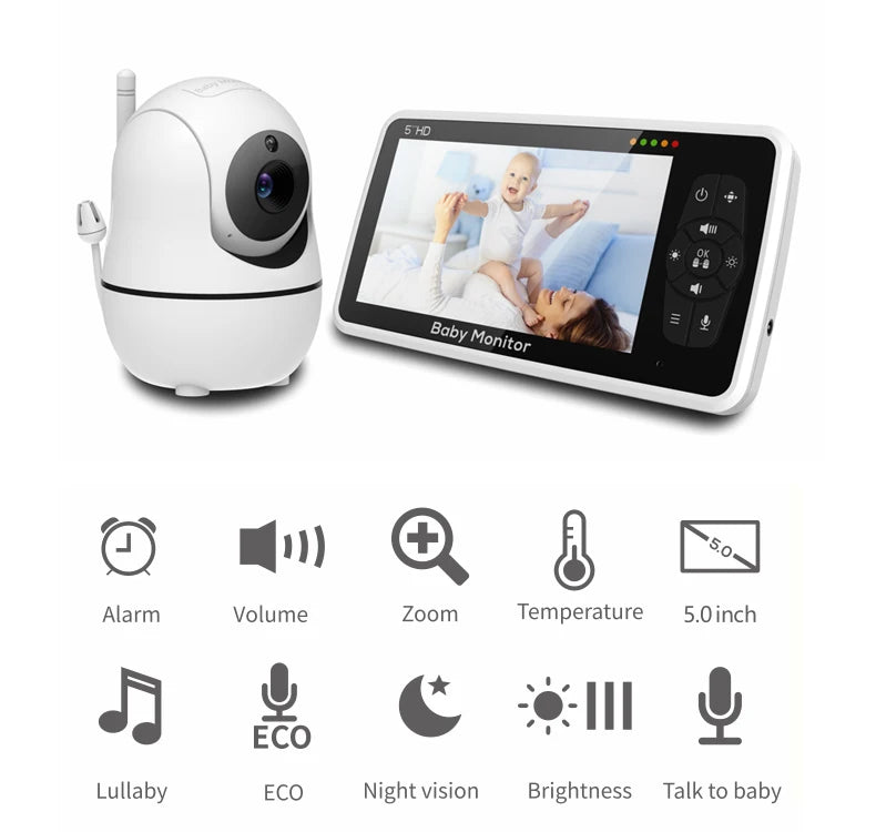 Skrin LCD HD 5 inci 1080P