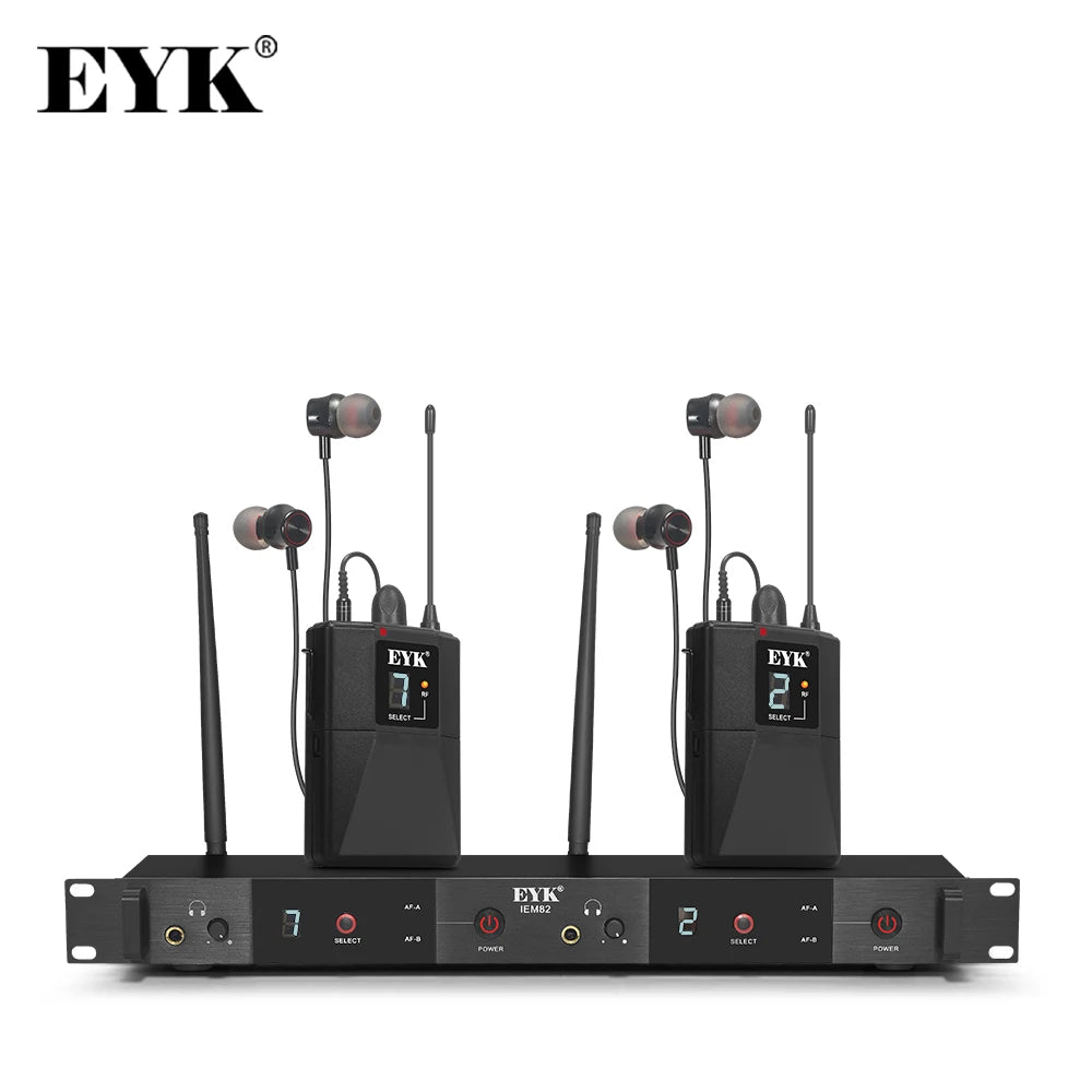 EYK IEM82 UHF Wireless In Ear Monitor System