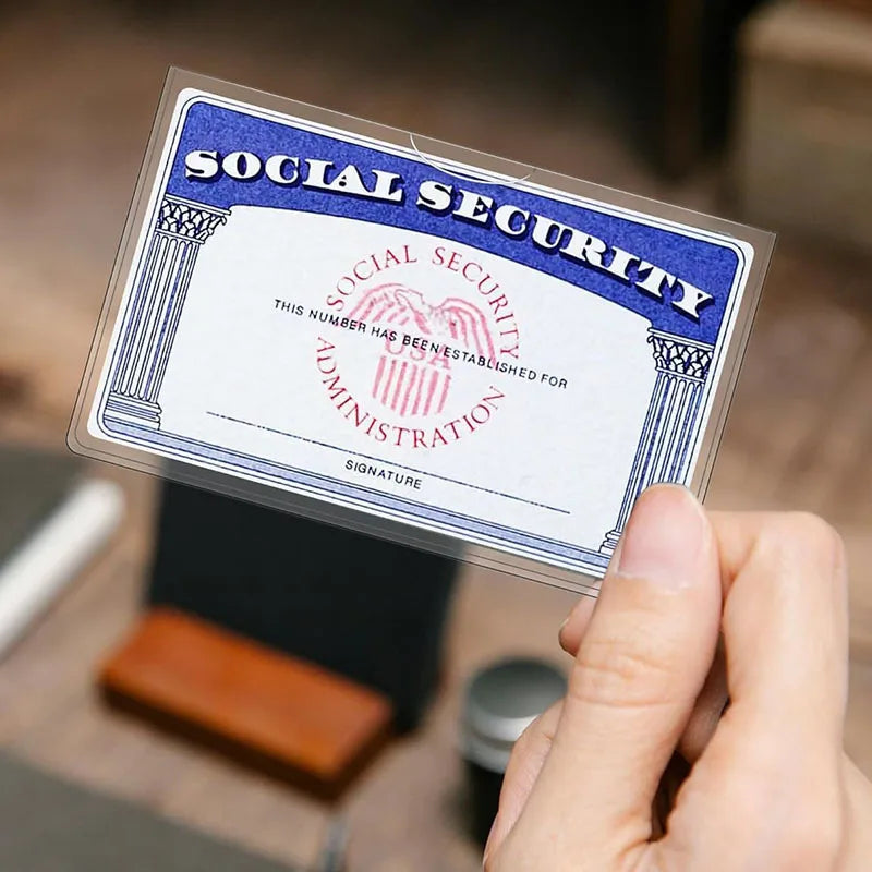 Christmas Gift Social Security Card Holder
