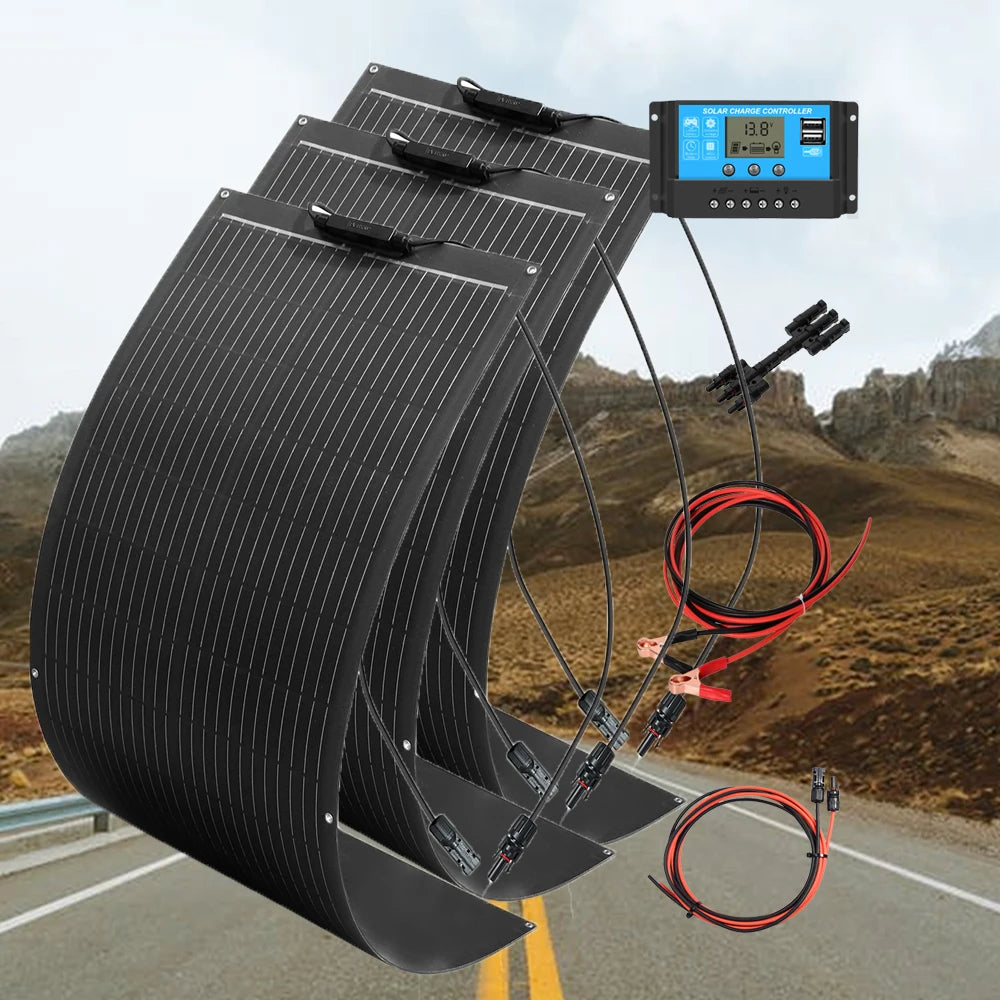 Flexible Solar Panel 1000W 500W 400W 200W 100W