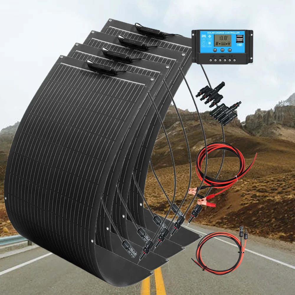 Flexible Solar Panel 1000W 500W 400W 200W 100W